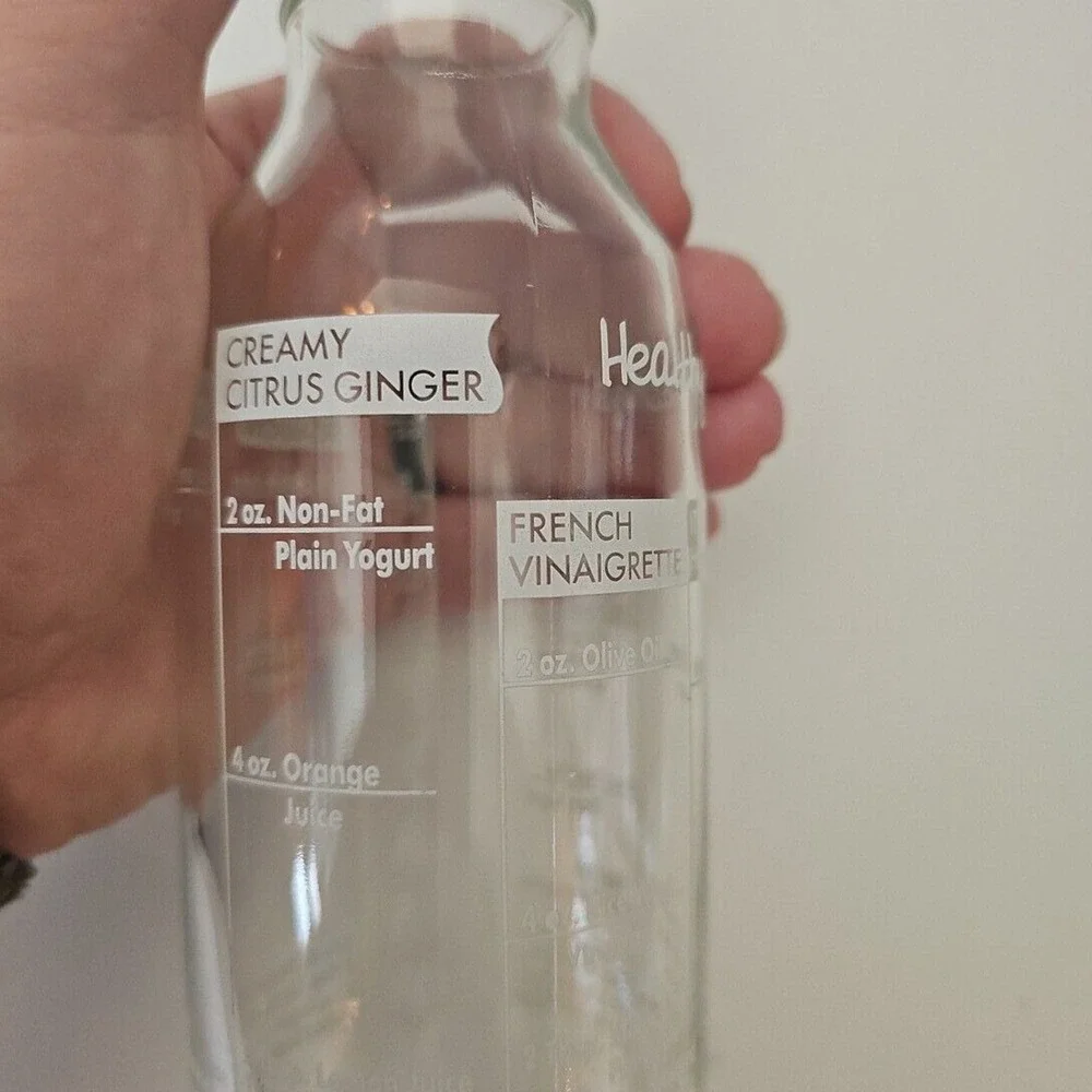 Healthy Dressings‎ Dressing Bottle With Recipes